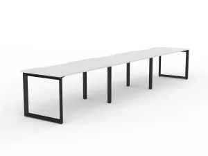 OL Anvil 3-User Workspace – White Top with Black Frame thumbnail 10