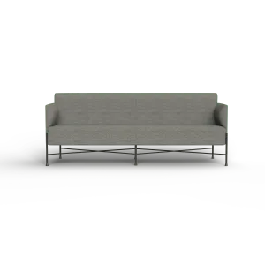 OL Avalon Fabric Upholstered Reception Area 3 Seater Sofa thumbnail 2