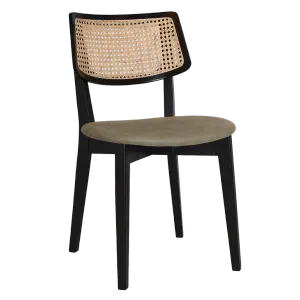 EZ Phoenix Solid Timber Framed Rattan Back Hospitality Dining Chair thumbnail 10