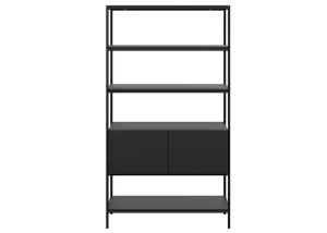 DD Deco Solo Welded Framed 2 Door Cupboard with 3 Open Shelves thumbnail 1