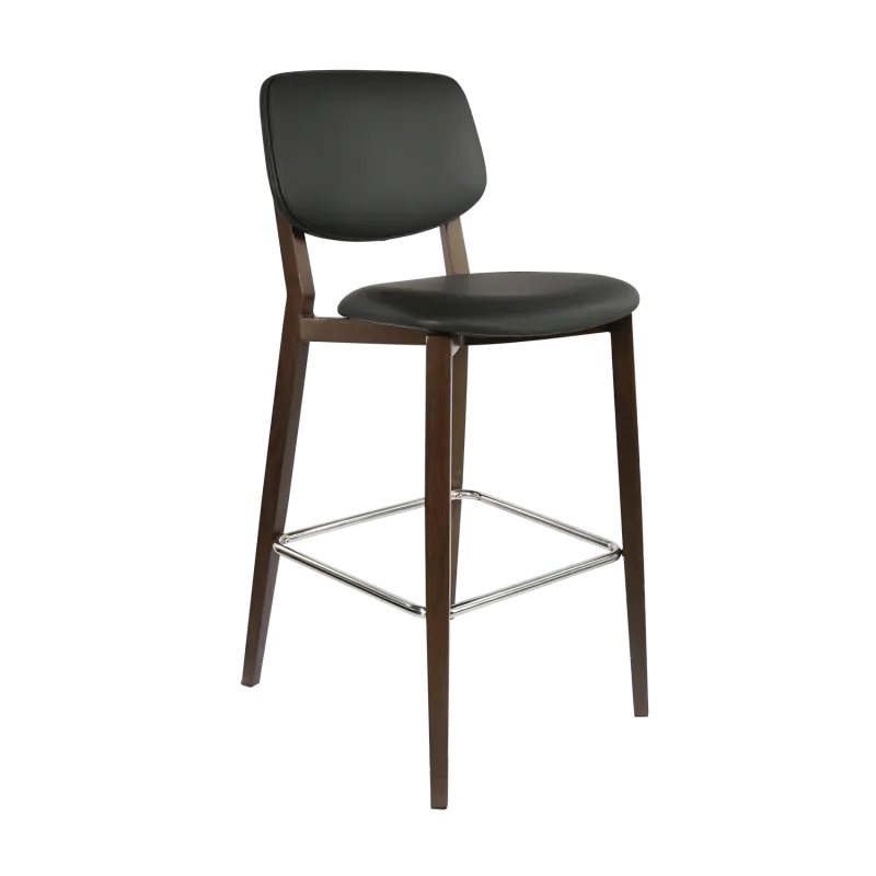 FL Atlanta Upholstered Aluminium Frame Hospitality Barstool - Large