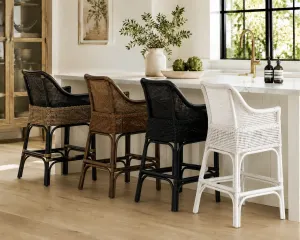 CR Albany Natural Rattan Counter Stool thumbnail 2