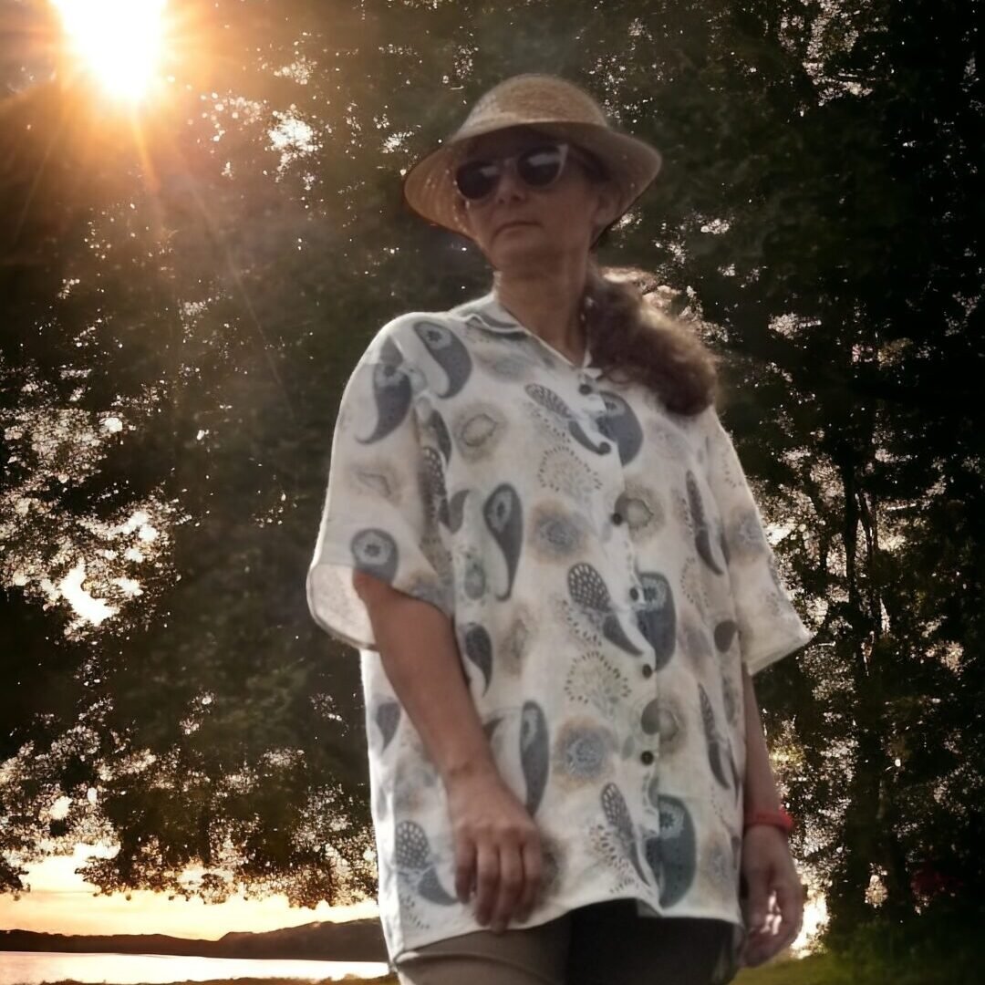 Miramara Designs - Women’s linen shirt-Diana