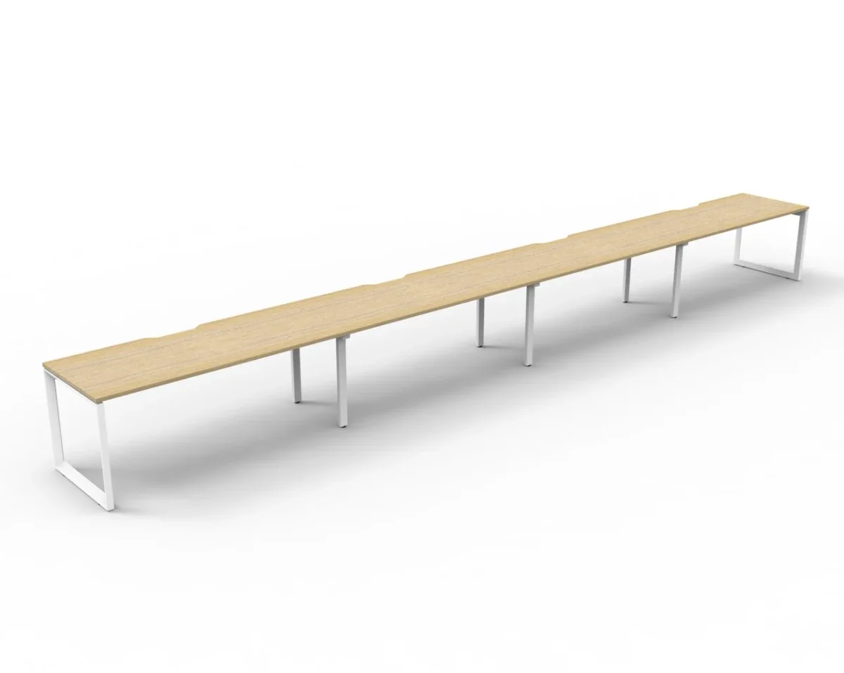 RL Infinity Single Sided Loop Leg System Desk