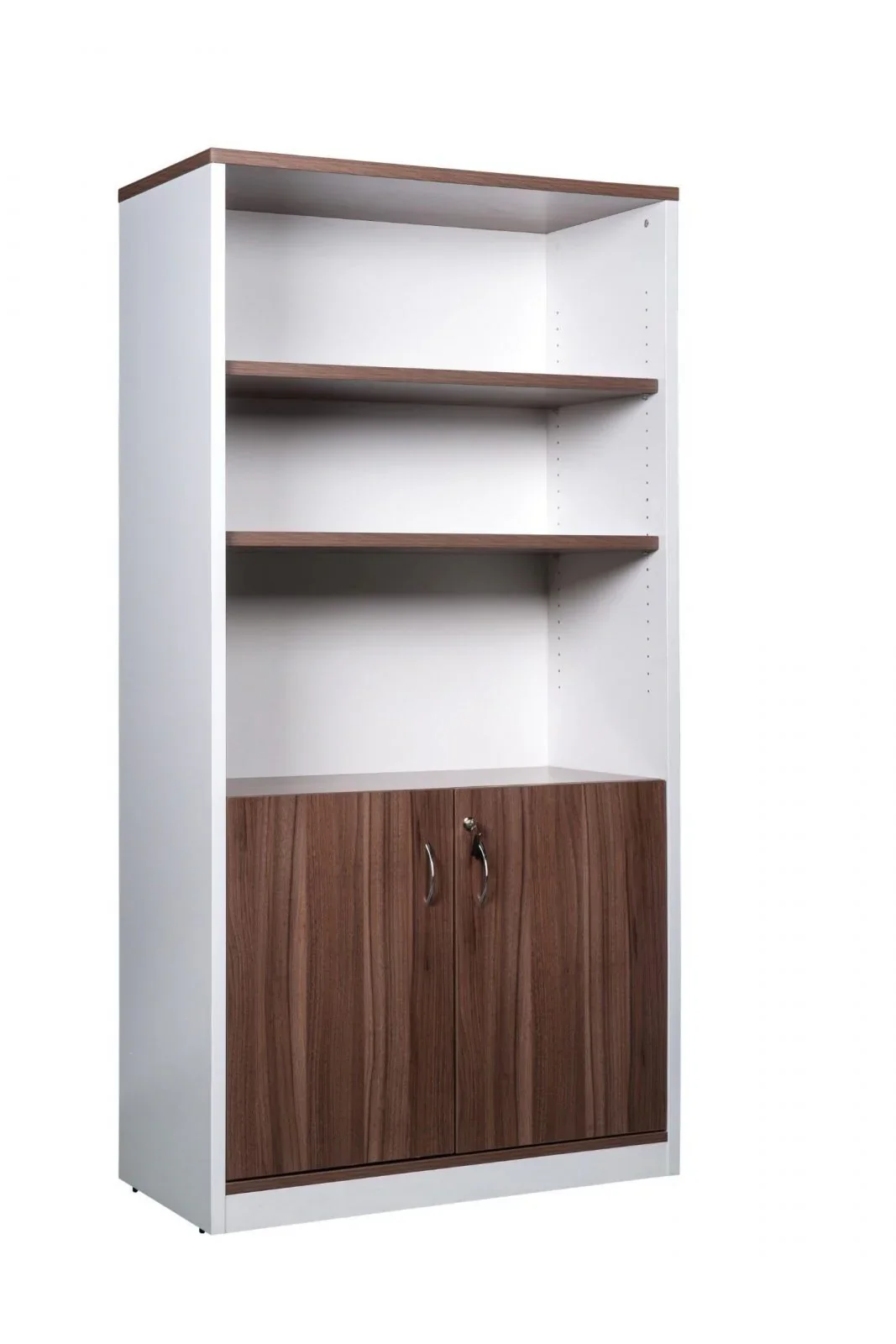 GP Office 2 Door Cabinet with 3 Open Shelves – Casnan