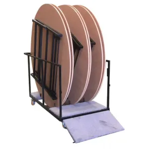 MA Hospitality Round Folding Table Trolley thumbnail 2