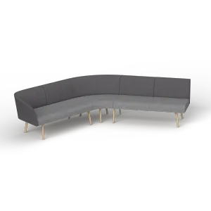 OL Willow Fabric Upholstered Reception Area Corner Sofa thumbnail 17