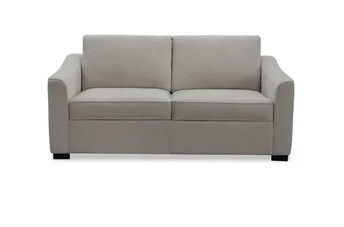 EL Lachlan 2 Seater Leather Upholstered Sofa Bed