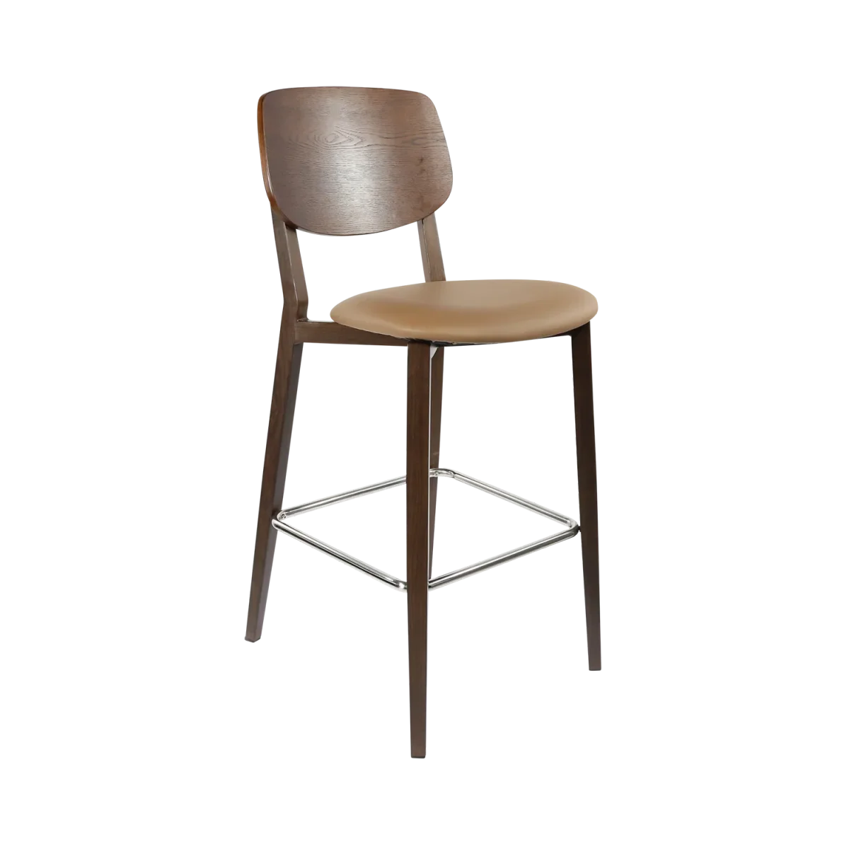 FL Atlanta Upholstered Seat Aluminium Frame Hospitality Barstool - Large thumbnail 13