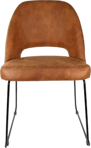 FL Semifreddo Premium Vinyl Upholstered Sled Base Hospitality Chair thumbnail 5