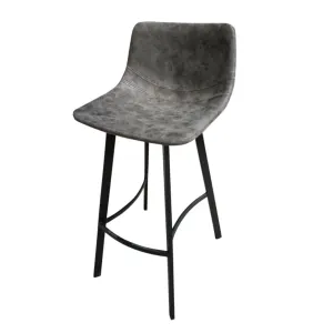 BT Nova PU Leather Upholstered Metal Base Bar Stool thumbnail 1