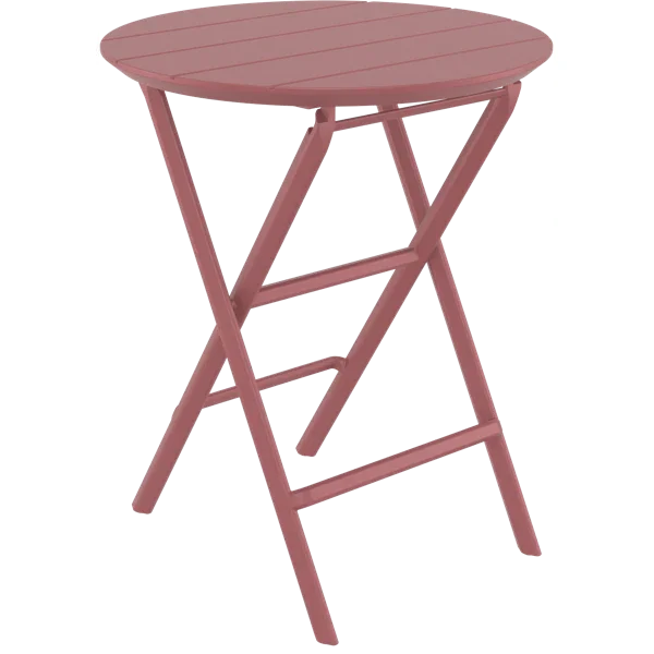 FL Siesta Helen Hospitality Outdoor Round Folding Table
