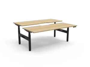 RL Halo Plus Motorized Height Adjustable Back to Back 2 User Desk thumbnail 4