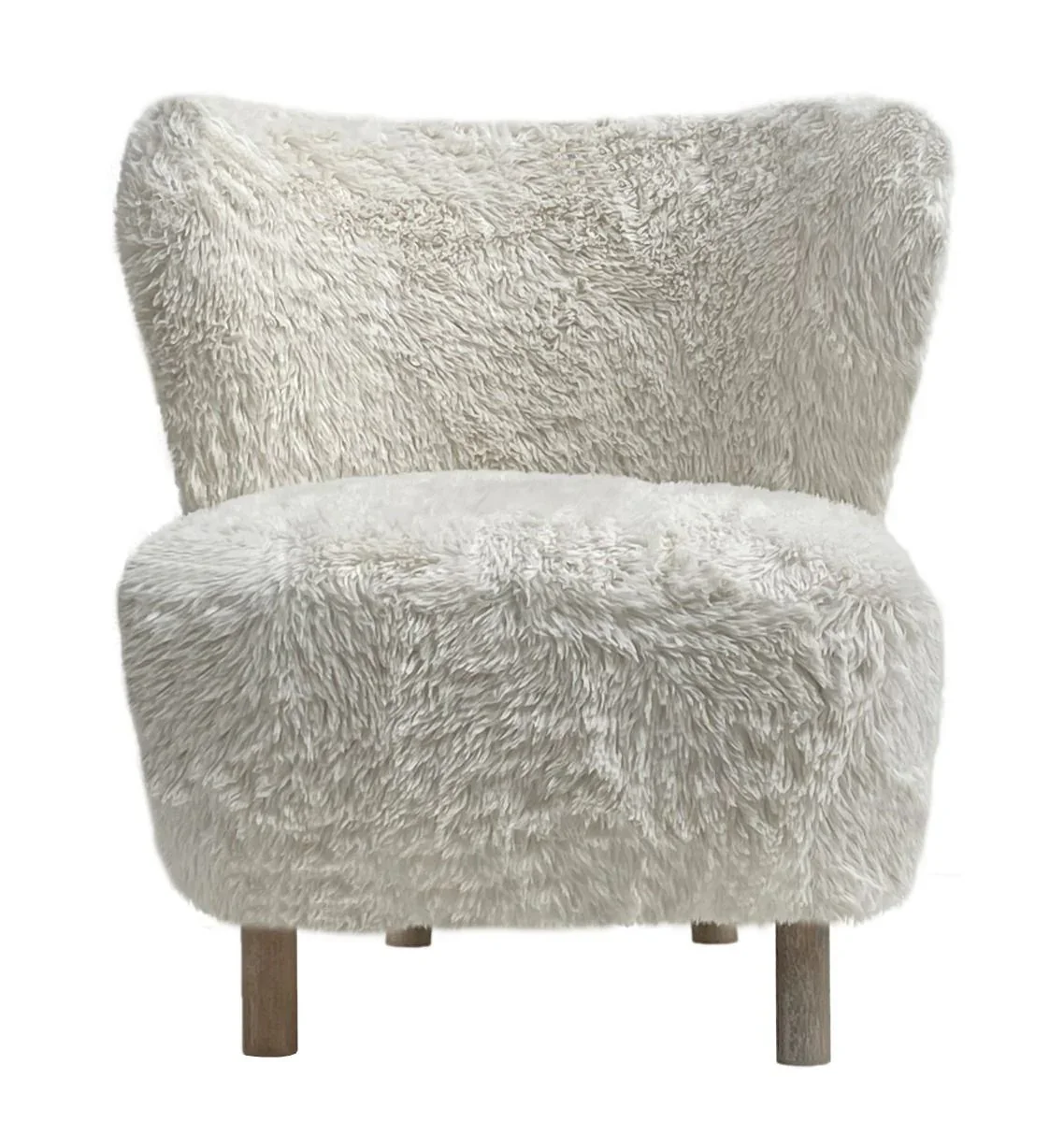 CR Bodhi Fabric Upholstered Timber Leg Accent Chair