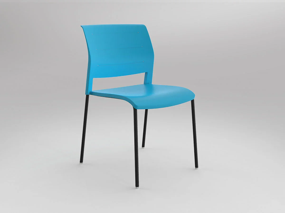 OL Game 4 Metal Legs Stackable Hospitality Chair thumbnail 17
