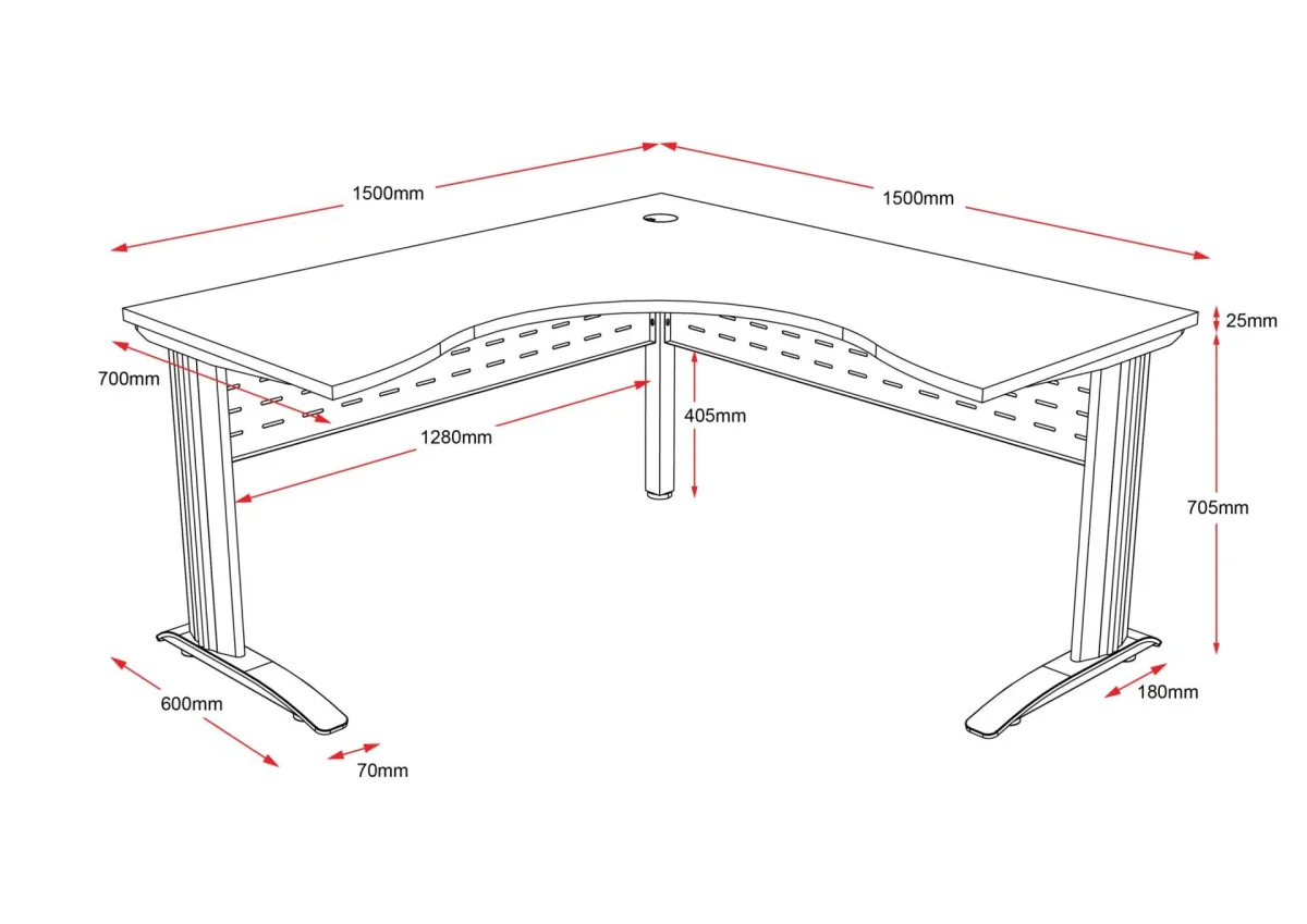 RL Rapid Span Corner Workstations