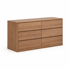 MD Pathway Solid Timber 6 Drawer Low Chest of Drawers thumbnail 2