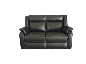 VI Pinnacle Leather Upholstered 2 Seater Electric Recliner Lounge thumbnail 2