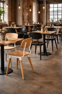 MF Alpine Timber Leg Dining Chair thumbnail 8