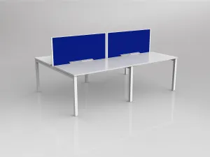 OL Axis 4 User Double Sided Workstation with Screen - Breathe Fabric thumbnail 8