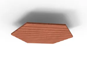 RL Acouline V Groove Hive Hexagonal Hanging Ceiling Panels thumbnail 24