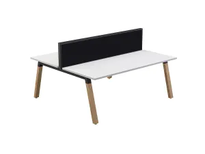 OL Studio50 Deskmount Screens Panel - Splice Fabric with White Frame - 1200mm Height thumbnail 10