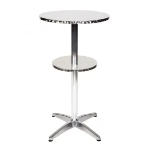 MA Milan Aluminium Base Hospitality Outdoor Round Bar Table thumbnail 2