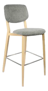 FL Atlanta Upholstered Aluminium Frame Hospitality Barstool - Large thumbnail 10