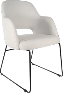 FL Sorbet Fabric Upholstered Sled Base Hospitality Chair thumbnail 3