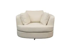 VI Orlando Fabric Upholstered Swivel Chair thumbnail 1