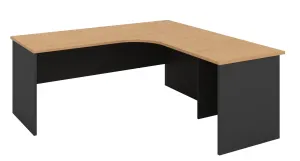 GP OMsystem Commercial Office 2 Piece Radial Workstation thumbnail 1