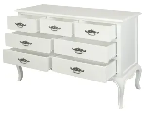 CT French Provincial Solid Timber 7 Drawer Tallboy thumbnail 8