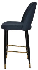 EZ STOOL ALBURY SIDE 750 METAL BLACK BRASS thumbnail 12