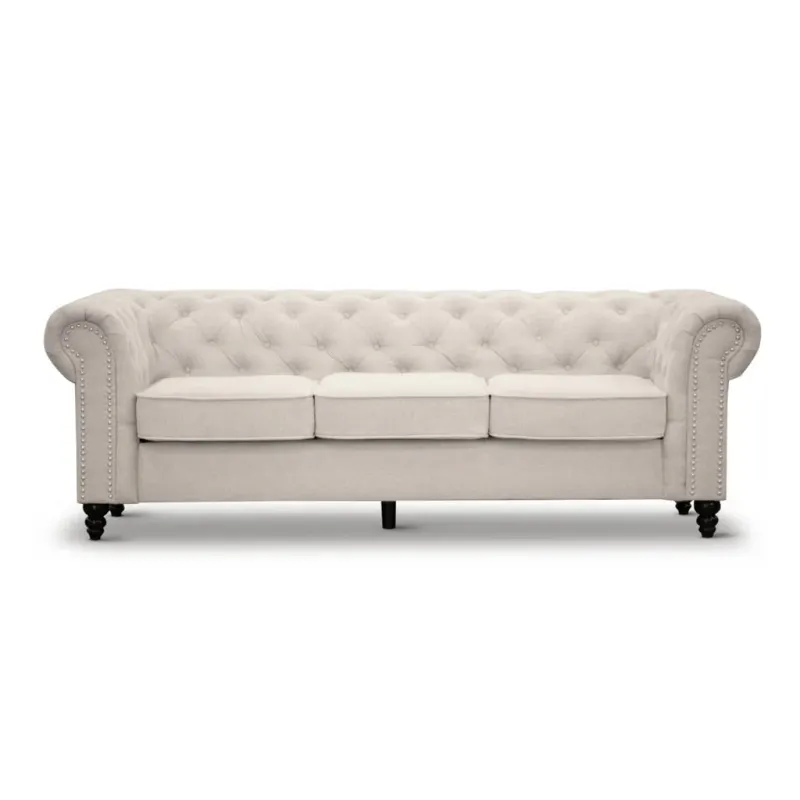 VI Taegon 3 Seaters Lounge Sofa - Beige
