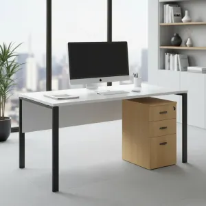 DD CC Plus 2 Drawer 1 File Drawer Under Desk Freestanding Pedestal thumbnail 2