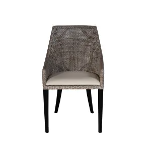 CR Tennessee Timber Framed Rattan Dining Chair thumbnail 3