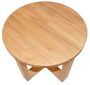EZ COFFEE TABLE CHUNK 500MM LIGHTOAK thumbnail 3