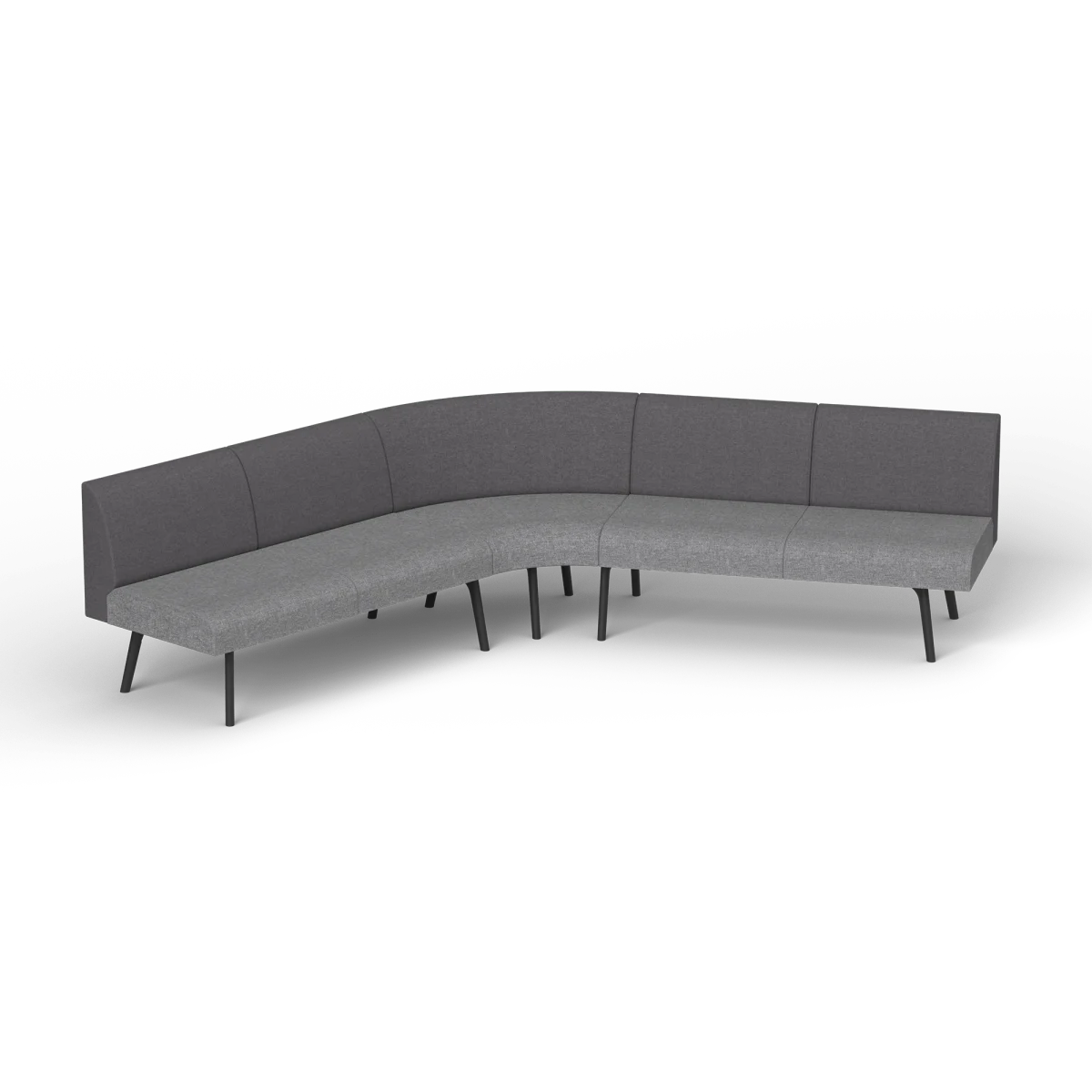 OL Willow Fabric Upholstered Reception Area Corner Sofa