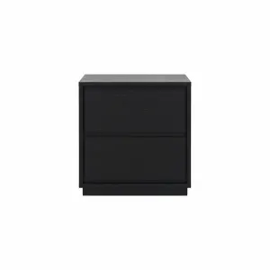 MD Canva 2 Drawer Bedside Table thumbnail 1