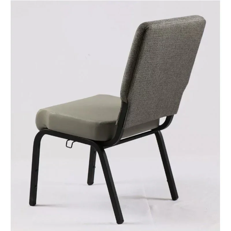 MA Grace Fabric or PU Leather Upholstered Linkable 4 Leg Side Chair