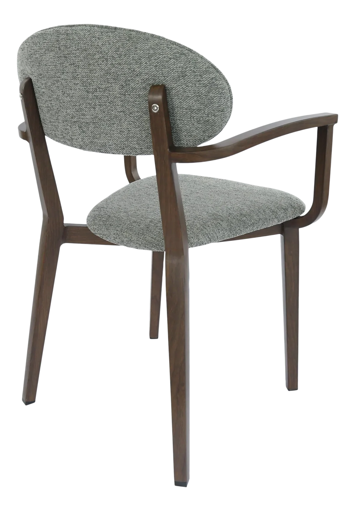 FL Atlanta Fabric Upholstered Hospitality Stackable Dining Armchair