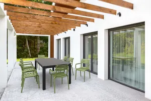FL Paris Stackable Hospitality Outdoor Armchair thumbnail 6
