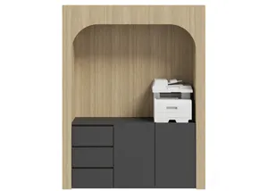 DD Atta Curved 2 Door 3 Drawer Cupboard thumbnail 3
