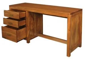 CT Paris Solid Timber 3 Drawer Desk thumbnail 8