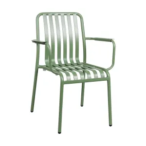 FL Bordeaux Aluminium Hospitality Stackable Outdoor Armchair thumbnail 3