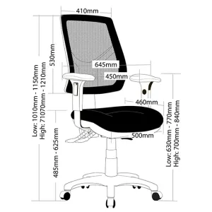 ST RIO Mesh Back Task Chair thumbnail 10