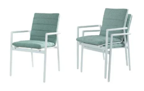 VI Astra Aluminium Frame Outdoor Dining Chair with Cushion