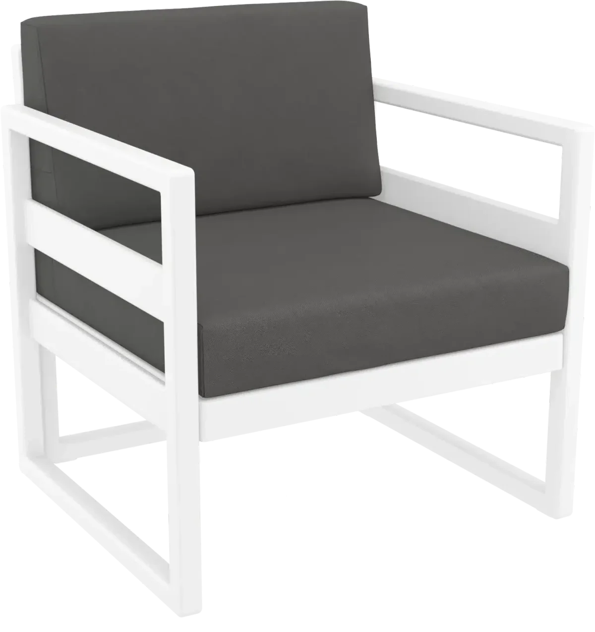 FL Mykonos Hospitality Outdoor Lounge Armchair with Cushion