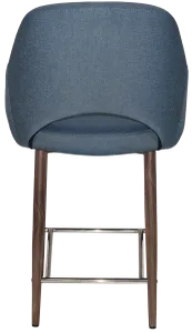 EZ STOOL ALBURY ARM 650 METAL LIGHT WALNUT thumbnail 13