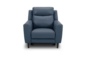 VI Newman Single Seater Electric Leather Recliner Lounge thumbnail 1